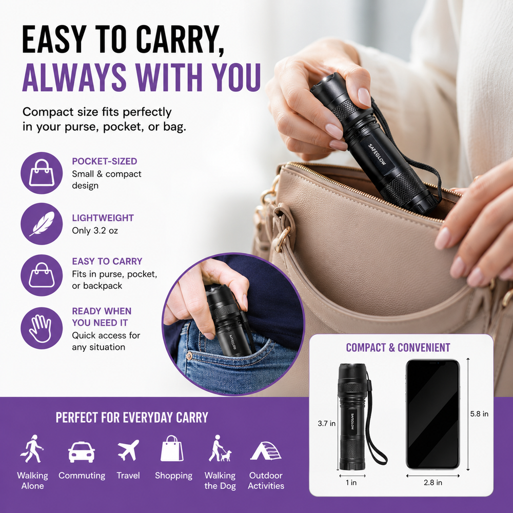 🔥 2026 Survival Sale 50% OFF 🚨 VoltGuard V95 Stun Torch – Light the Way, Strike When Needed