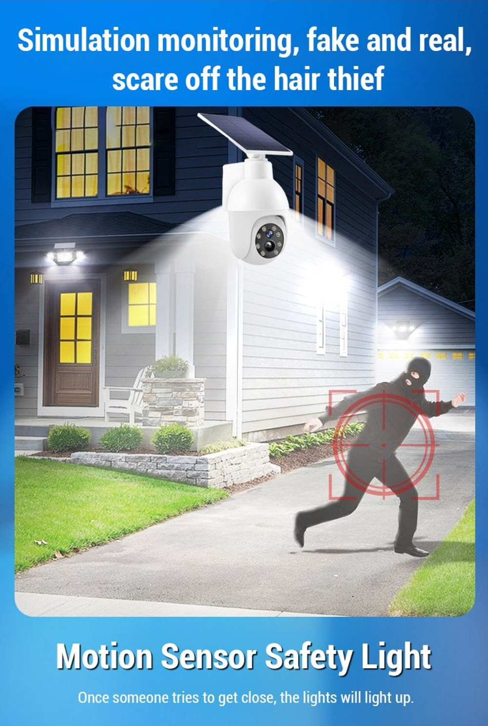 50% OFF TODAY - 2-in-1 Solar Motion Security Light